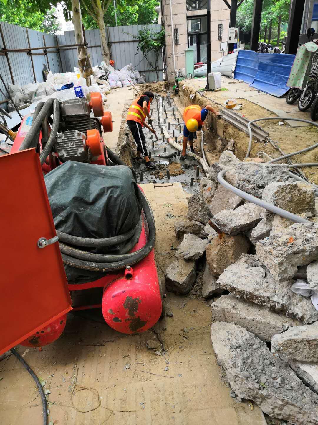 兰州地基加固解决房子的地基下沉问题